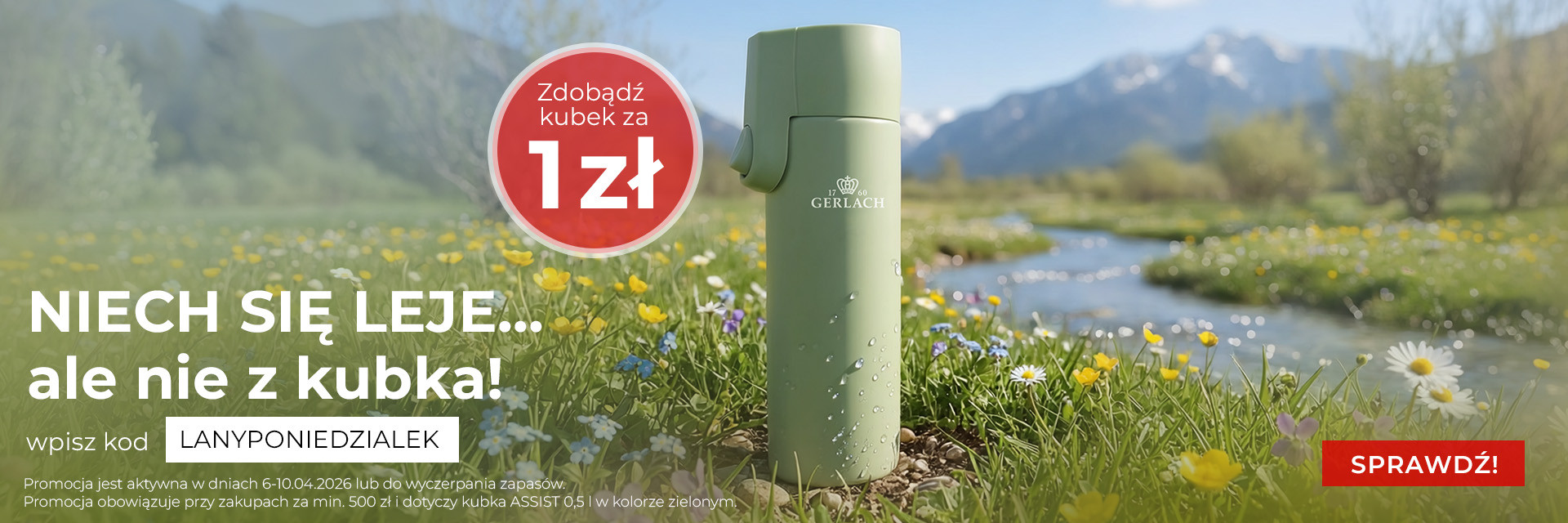 Lany Poniedziałek! | OD 06.04.2026 DO 10.04.2026